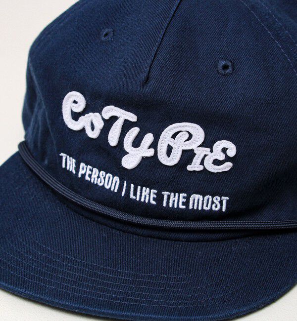 GLOSTER「CUTIE PIE CAP ロゴ刺繍キャップ」|キャップ・キャスケット|