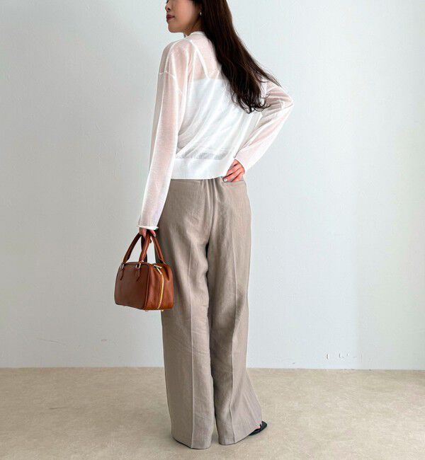 fredy emue「接触冷感イージースラックス」|スラックス|