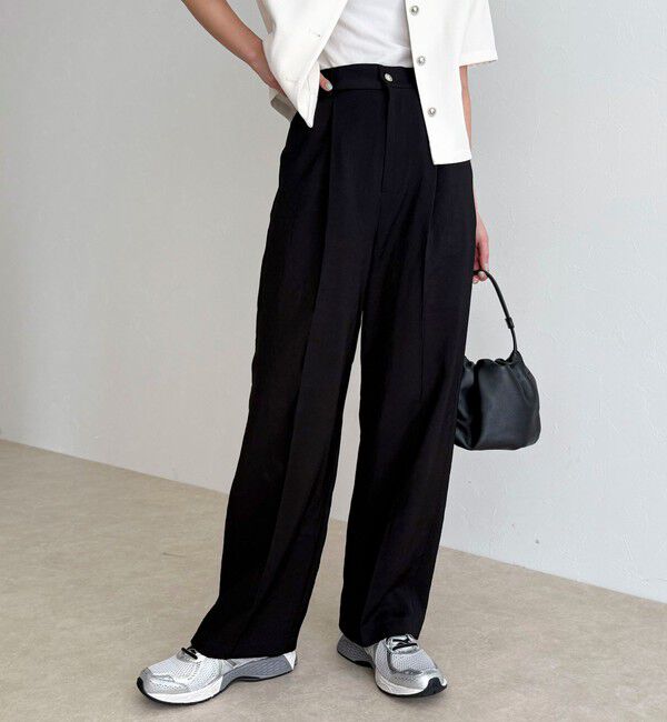 fredy emue「接触冷感イージースラックス」|スラックス|