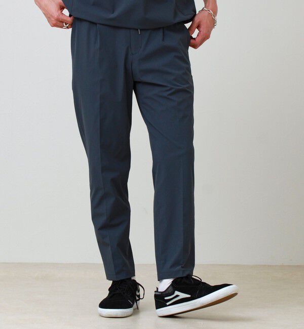 GLOSTER「【接触冷感/セットアップ着用可能】SoftCool イージーパンツ」|チノ|