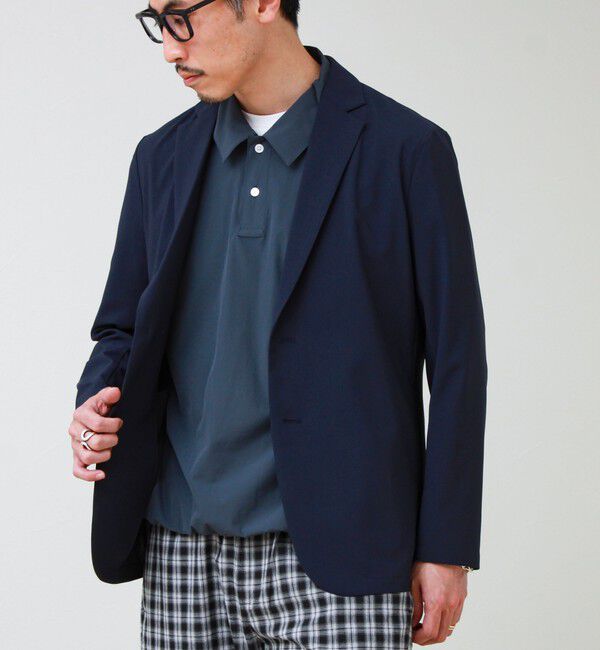 GLOSTER「【COOLMAX/セットアップ着用可能】ポリトロテーラードジャケット」|テーラードジャケット|