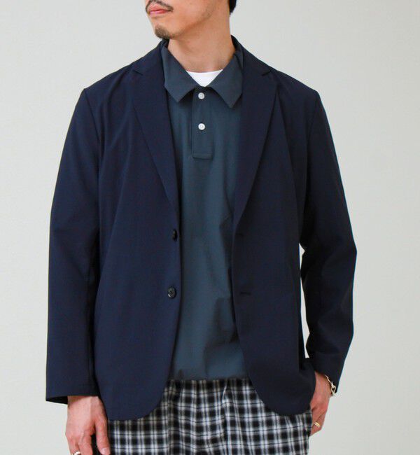 GLOSTER「【COOLMAX/セットアップ着用可能】ポリトロテーラードジャケット」|テーラードジャケット|