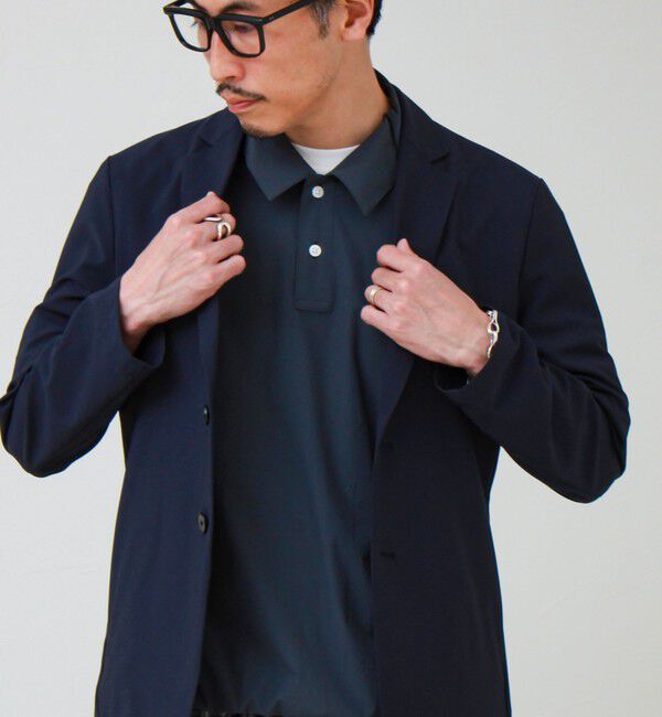 GLOSTER「【COOLMAX/セットアップ着用可能】ポリトロテーラードジャケット」|テーラードジャケット|