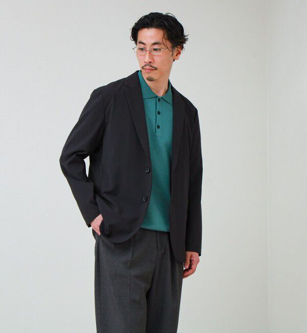 GLOSTER「【COOLMAX/セットアップ着用可能】ポリトロテーラードジャケット」|テーラードジャケット|