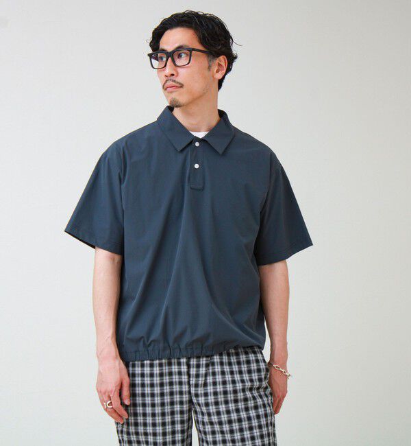 GLOSTER「【接触冷感/セットアップ着用可能】SoftCool ポロシャツ」|ポロシャツ|