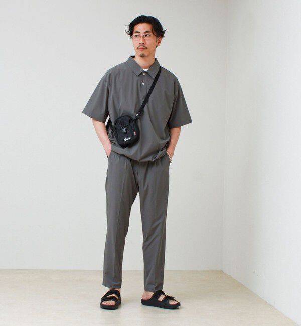 GLOSTER「【接触冷感/セットアップ着用可能】SoftCool ポロシャツ」|ポロシャツ|