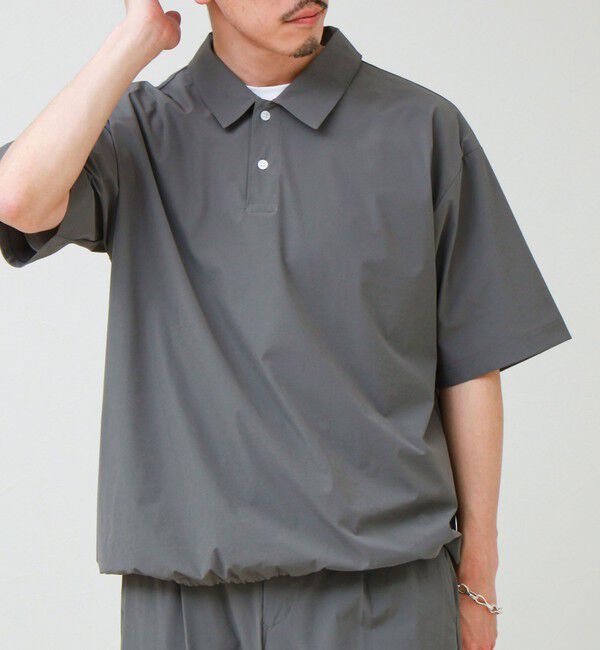 GLOSTER「【接触冷感/セットアップ着用可能】SoftCool ポロシャツ」|ポロシャツ|