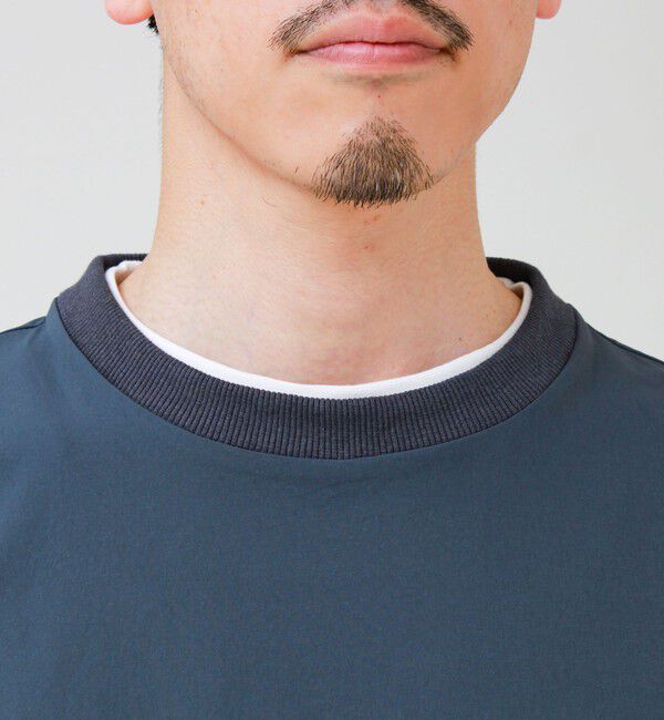 GLOSTER「【接触冷感/セットアップ着用可能】SoftCool サイドポケットTシャツ」|Tシャツ・カットソー|