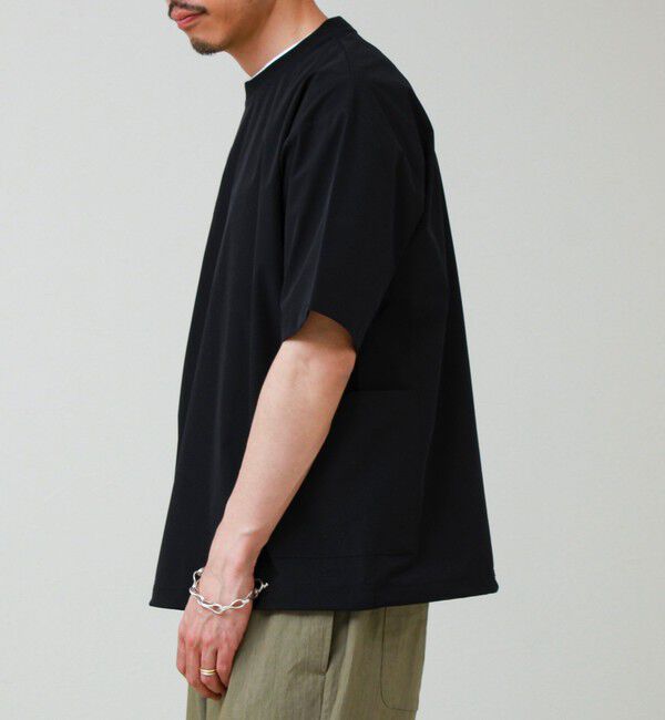 GLOSTER「【接触冷感/セットアップ着用可能】SoftCool サイドポケットTシャツ」|Tシャツ・カットソー|