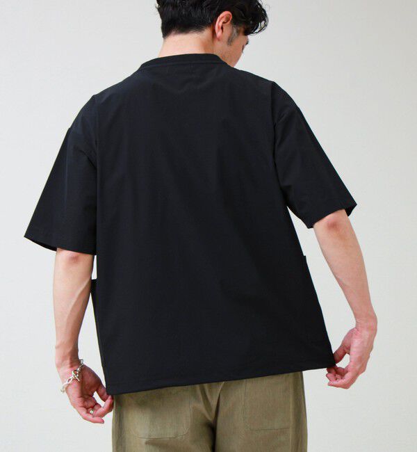 GLOSTER「【接触冷感/セットアップ着用可能】SoftCool サイドポケットTシャツ」|Tシャツ・カットソー|