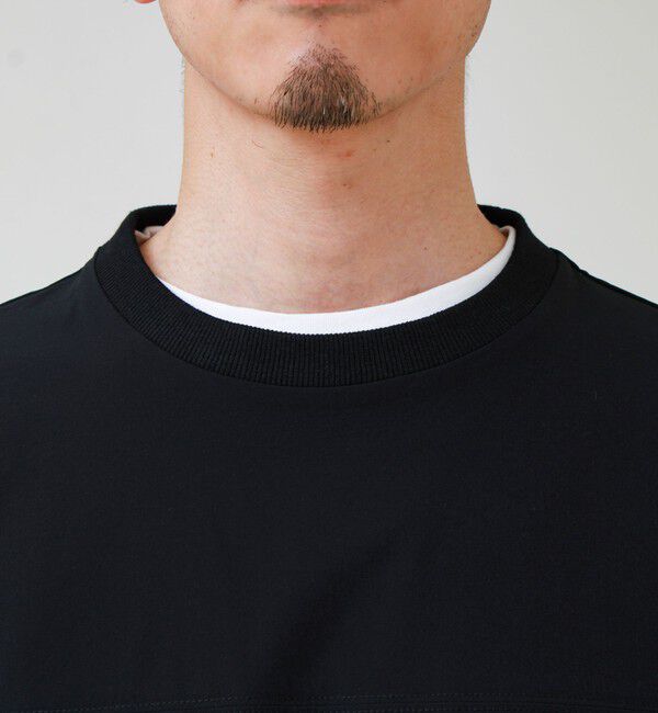 GLOSTER「【接触冷感/セットアップ着用可能】SoftCool サイドポケットTシャツ」|Tシャツ・カットソー|