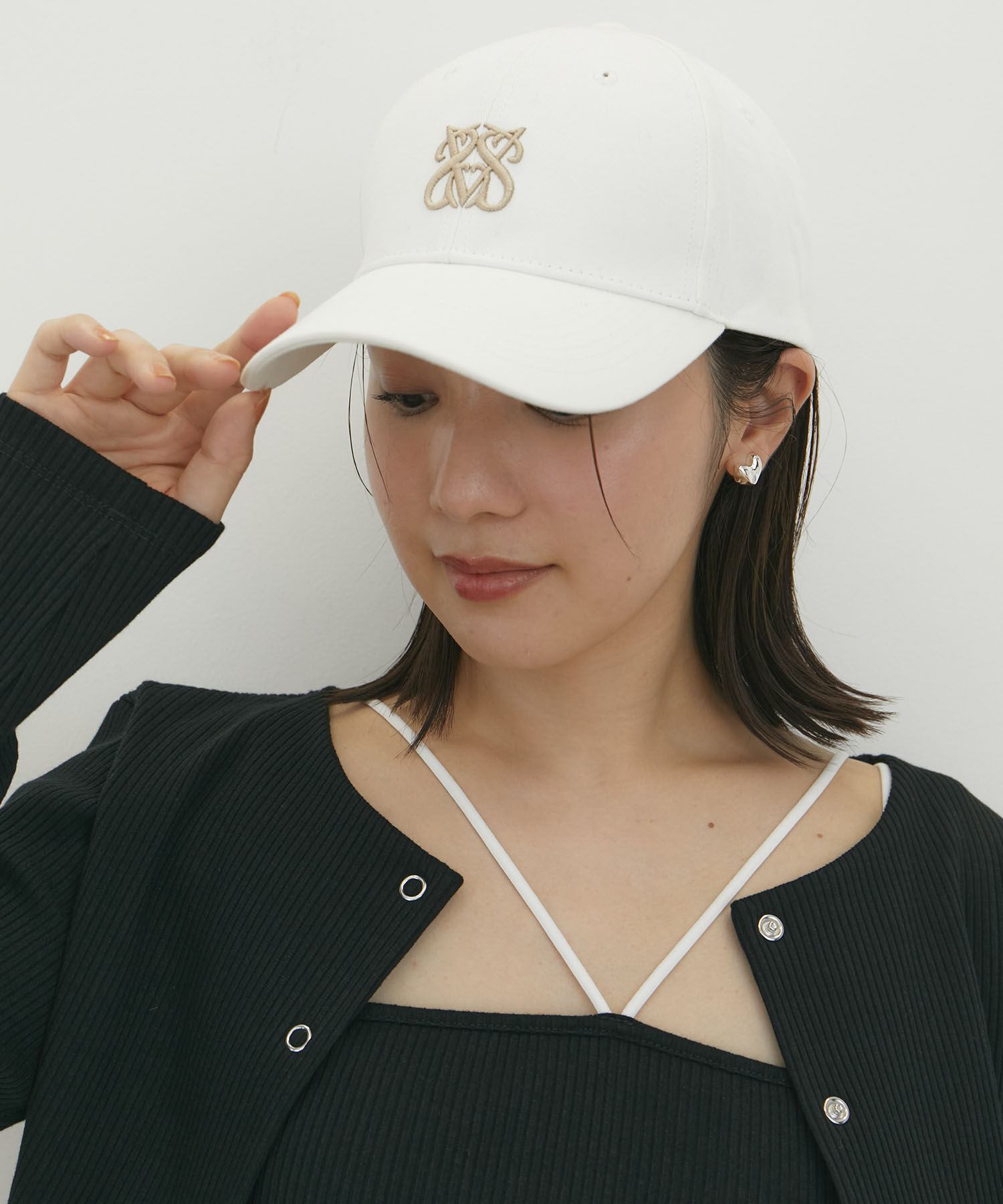 VIS「ロゴマーク刺繍キャップ」|キャップ・キャスケット|