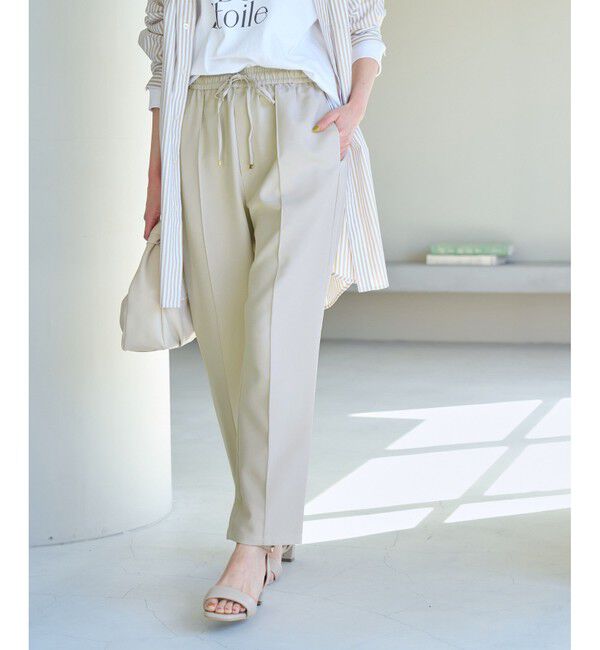 Rope&rsquo;Picnic「ステファニージョグパンツ」|チノ|