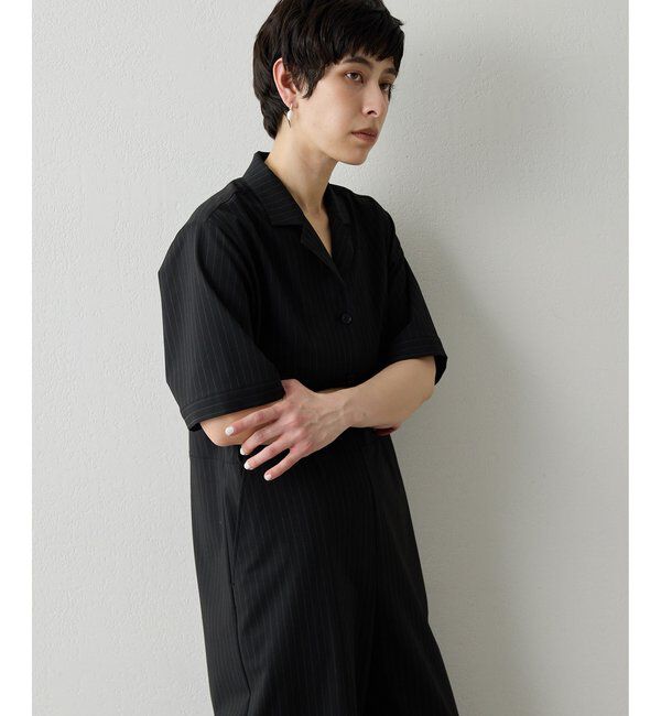 THE PAUSE「【THE PAUSE】ストライプカイキンジャンプスーツ」|ワンピース|