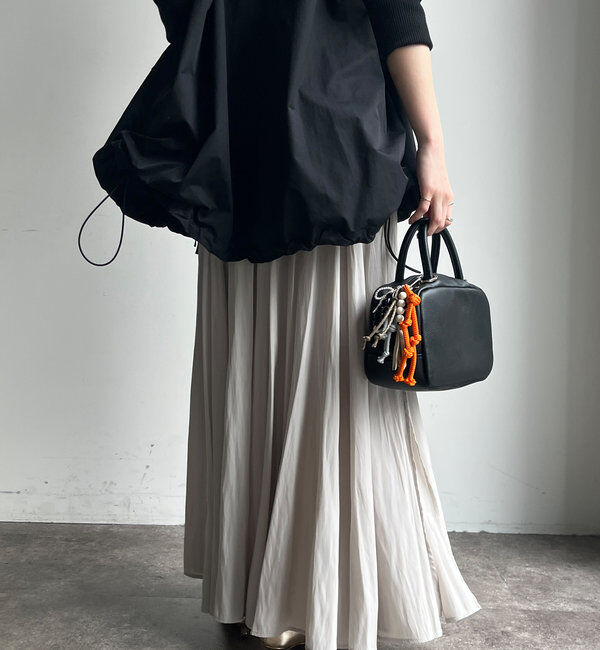  「ウエストリブギャザースカート」|スカート|