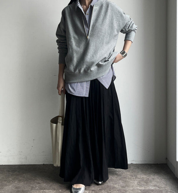  「ウエストリブギャザースカート」|スカート|