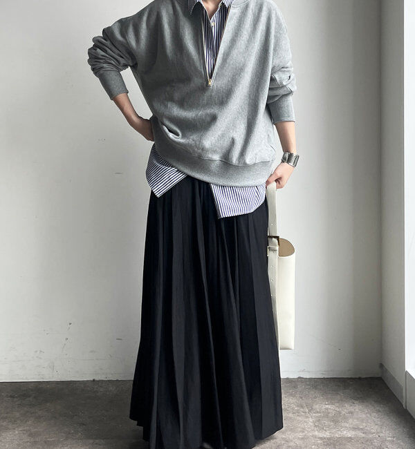  「ウエストリブギャザースカート」|スカート|