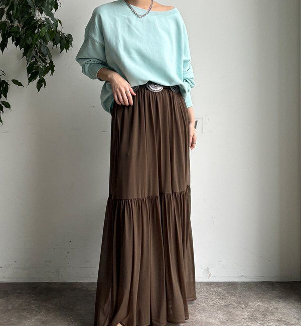  「エアリーギャザースカート」|スカート|