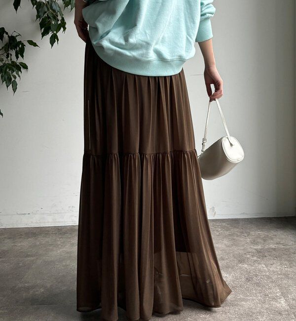  「エアリーギャザースカート」|スカート|