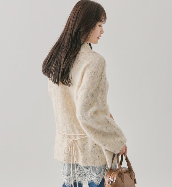  「襟付きポケットカーディガン」|カーディガン|