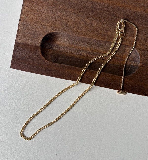  「〈GOLDY/ゴールディ〉ギザギザチェーンネックレス」|リング|ゴールド