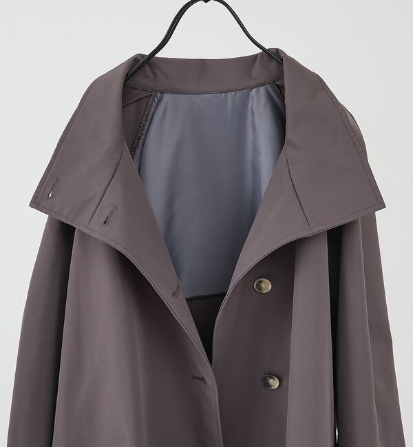 collex「ハイネックフレアーコート」|ブルゾン・スタジャン|