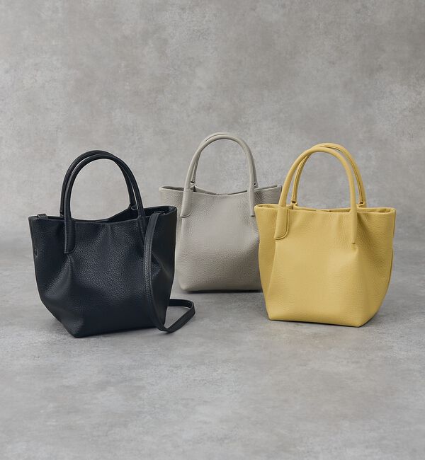 collex「2WAY バケットトートバッグ タックハンドル＆ショルダー」|ショルダー・メッセンジャー|
