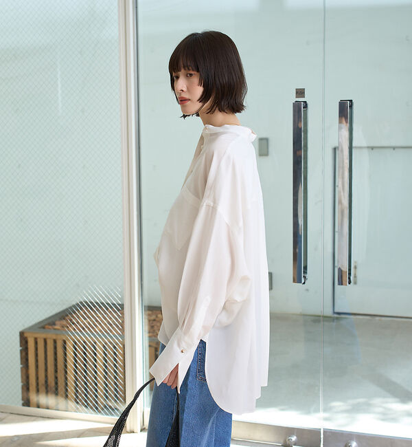 Rouge vif「NEWドルマンビッグシャツ」|シャツ・ブラウス|