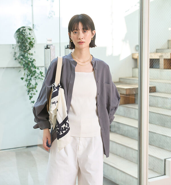 Rouge vif「NEWドルマンビッグシャツ」|シャツ・ブラウス|