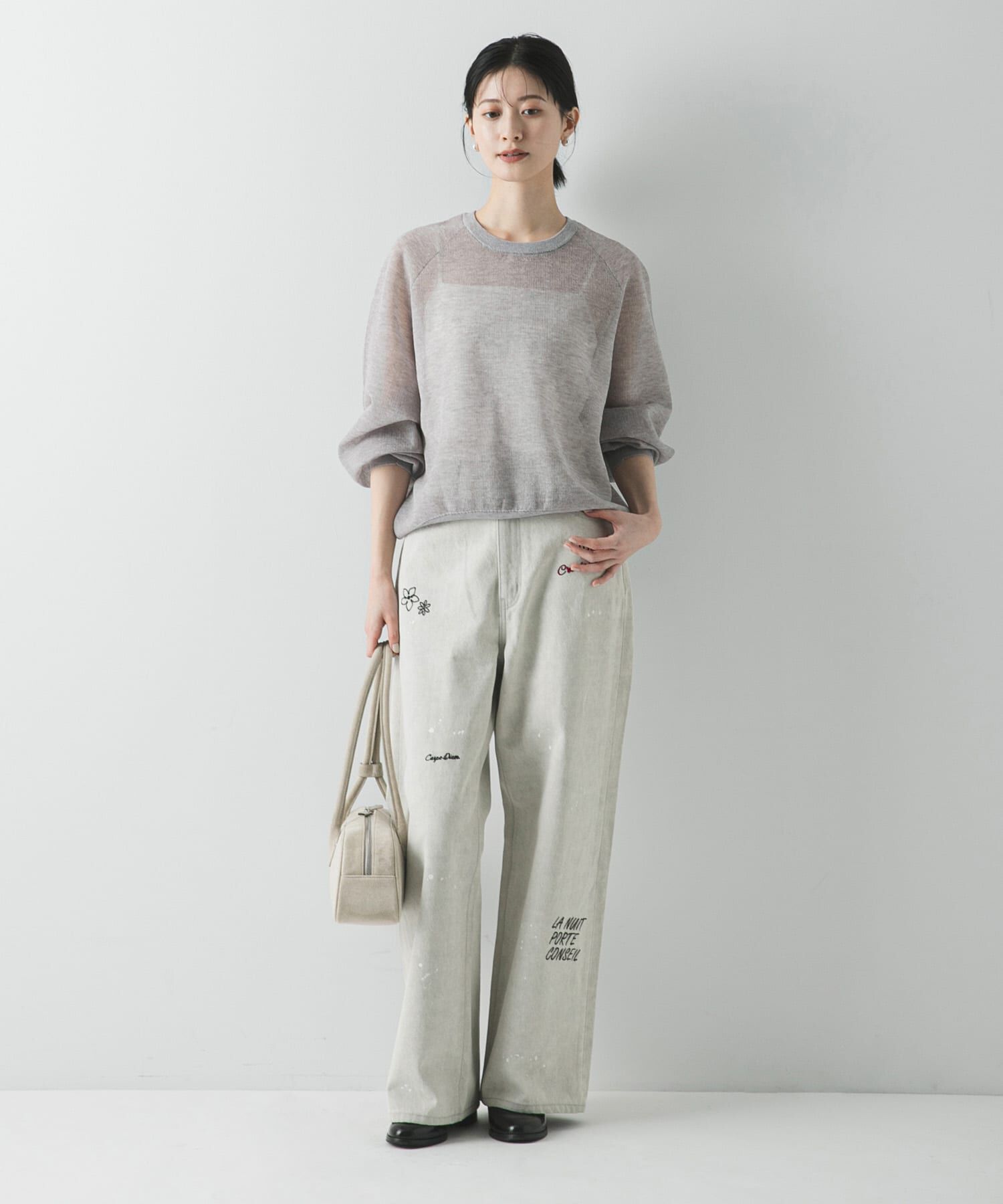 URBAN RESEARCH「『別注』PICCADILLY&times;URBAN RESEARCH　刺繍デニムパンツ」|デニム|