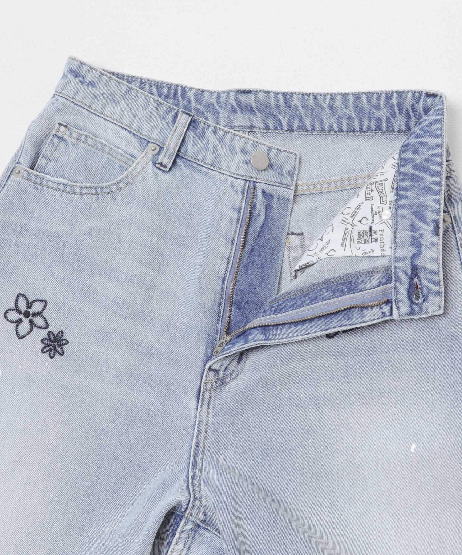 URBAN RESEARCH「『別注』PICCADILLY&times;URBAN RESEARCH　刺繍デニムパンツ」|デニム|