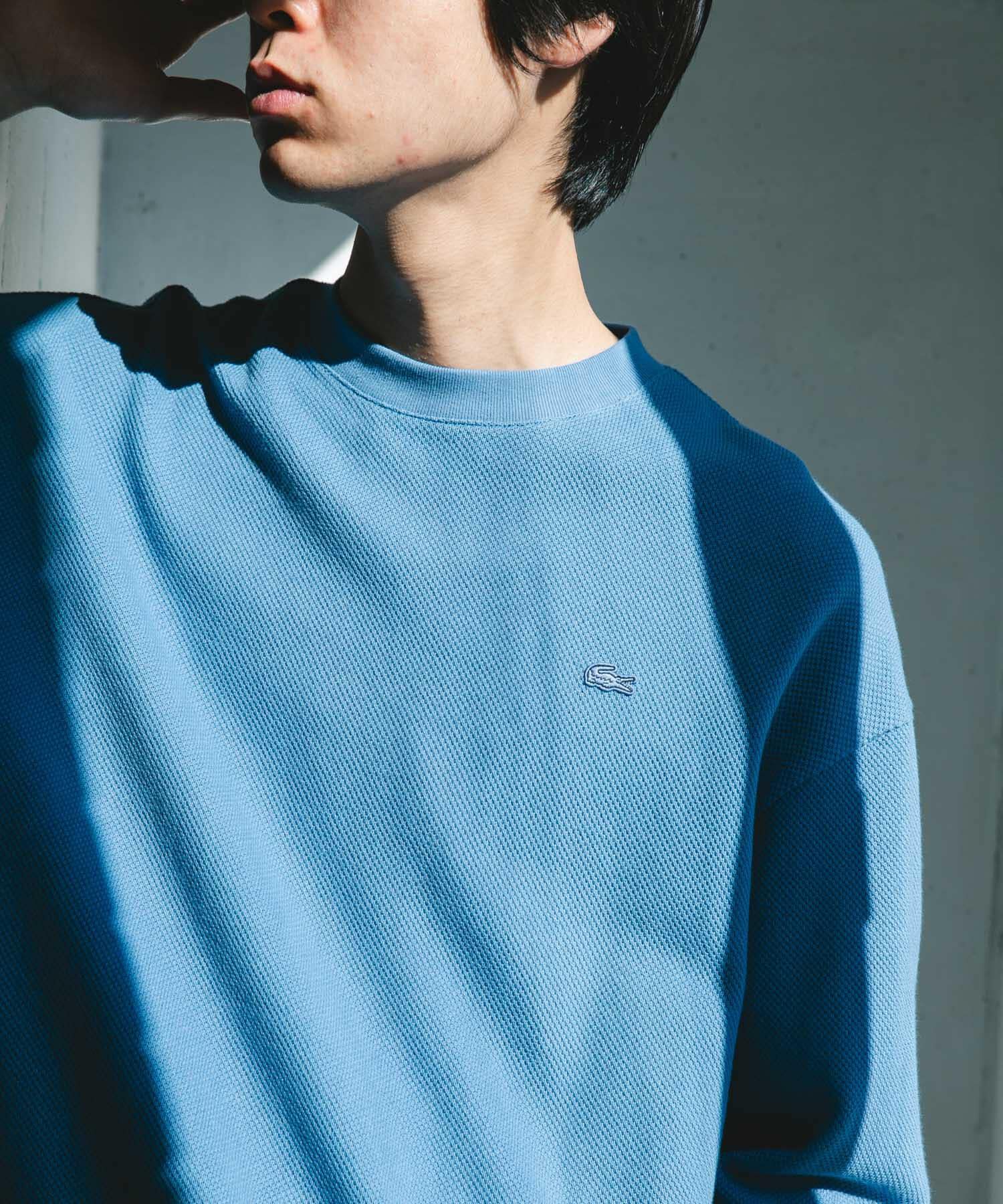 URBAN RESEARCH DOORS「『別注』LACOSTE&times;DOORS　THICK PIQUE ROUND LONG-SLEEVE」|Tシャツ・カットソー|