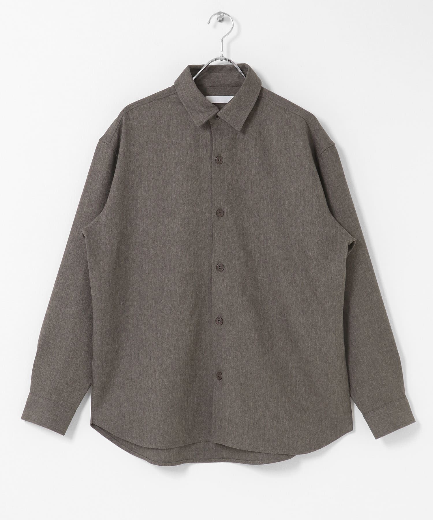 SENSE OF PLACE by URBAN RESEARCH「『UR TECH』ヘリンボーンレギュラーカラーシャツ」|シャツ・ブラウス|