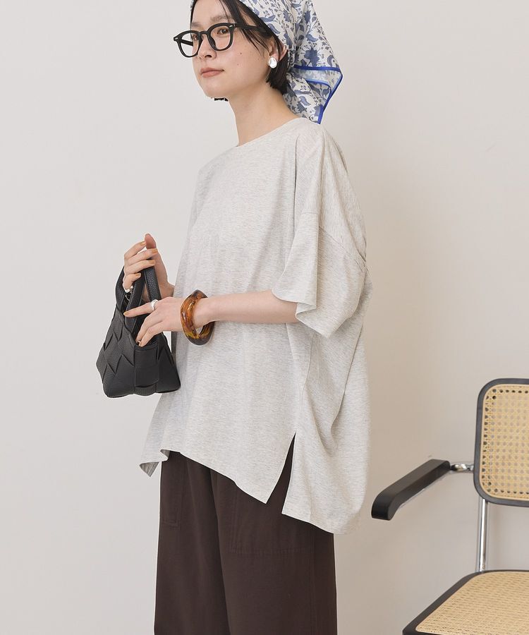 AMERICAN HOLIC「バックギャザーコクーンカットプルオーバー」|Tシャツ・カットソー|