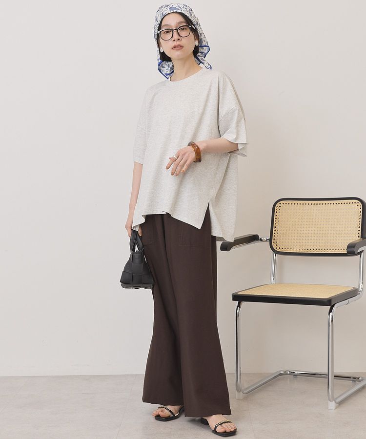 AMERICAN HOLIC「バックギャザーコクーンカットプルオーバー」|Tシャツ・カットソー|