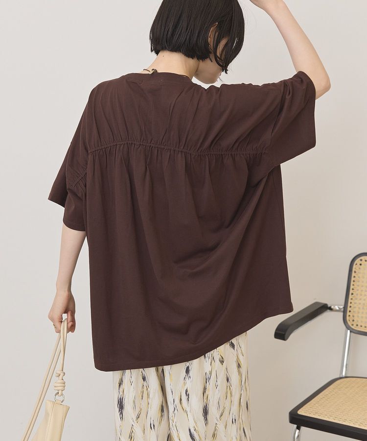 AMERICAN HOLIC「バックギャザーコクーンカットプルオーバー」|Tシャツ・カットソー|