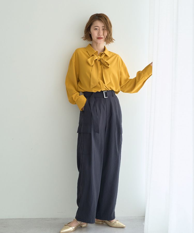 YECCA VECCA「ベルテッドカーゴパンツ」|その他|