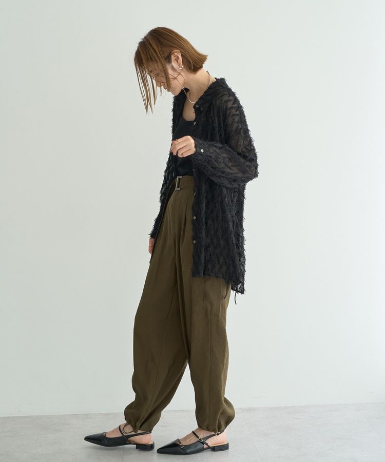 YECCA VECCA「ベルテッドカーゴパンツ」|その他|