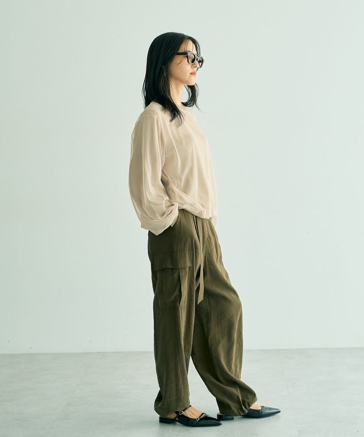 YECCA VECCA「ベルテッドカーゴパンツ」|その他|