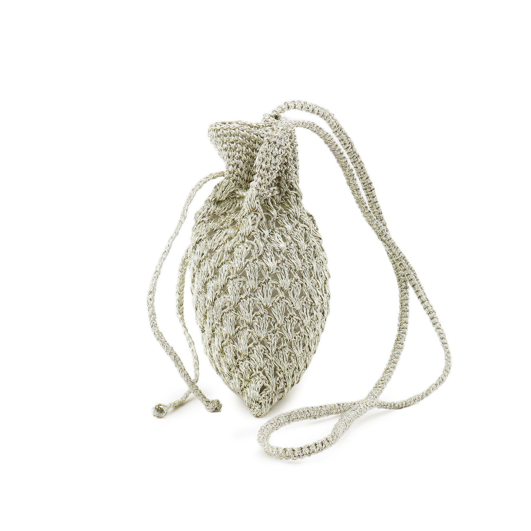 DRESSTERIOR「ne Quittez pas（ヌキテパ）METALLIC MACRAME SAKOCHE BAG」|ショルダー・メッセンジャー|