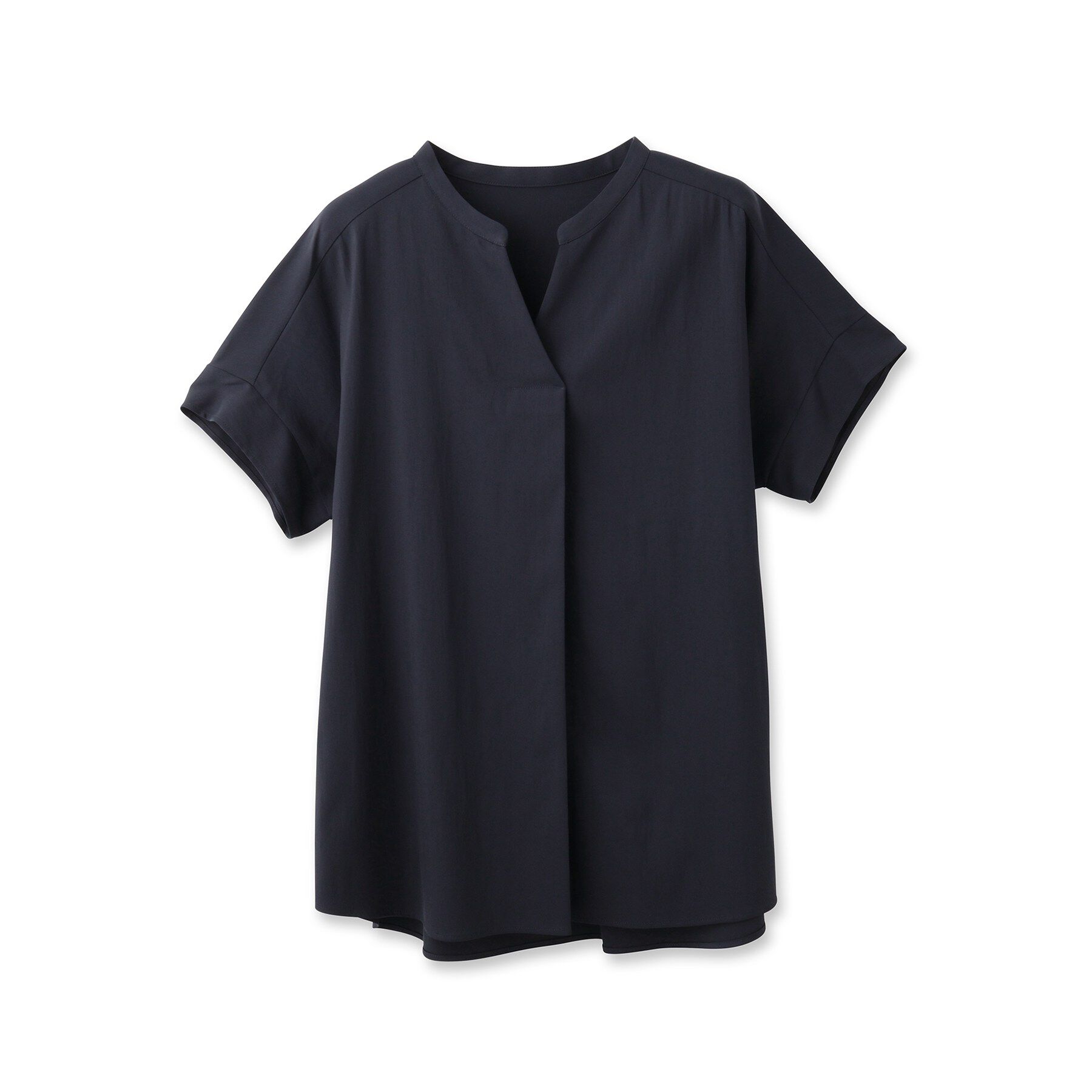 INDIVI「【洗える／SETUP可能】スキッパーブラウス」|シャツ・ブラウス|