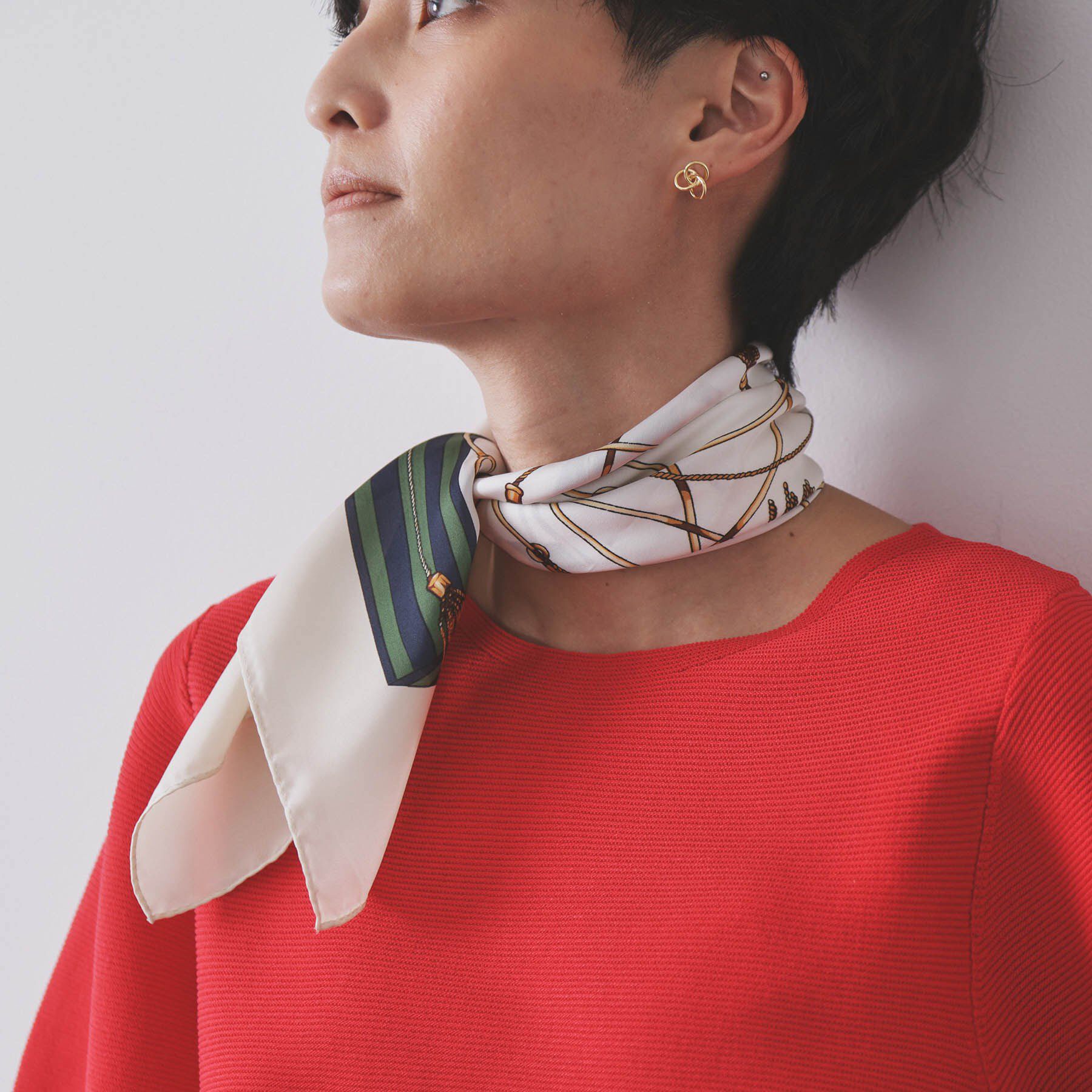 OPAQUE.CLIP「柄アソートスクエアスカーフ」|バンダナ・スカーフ|