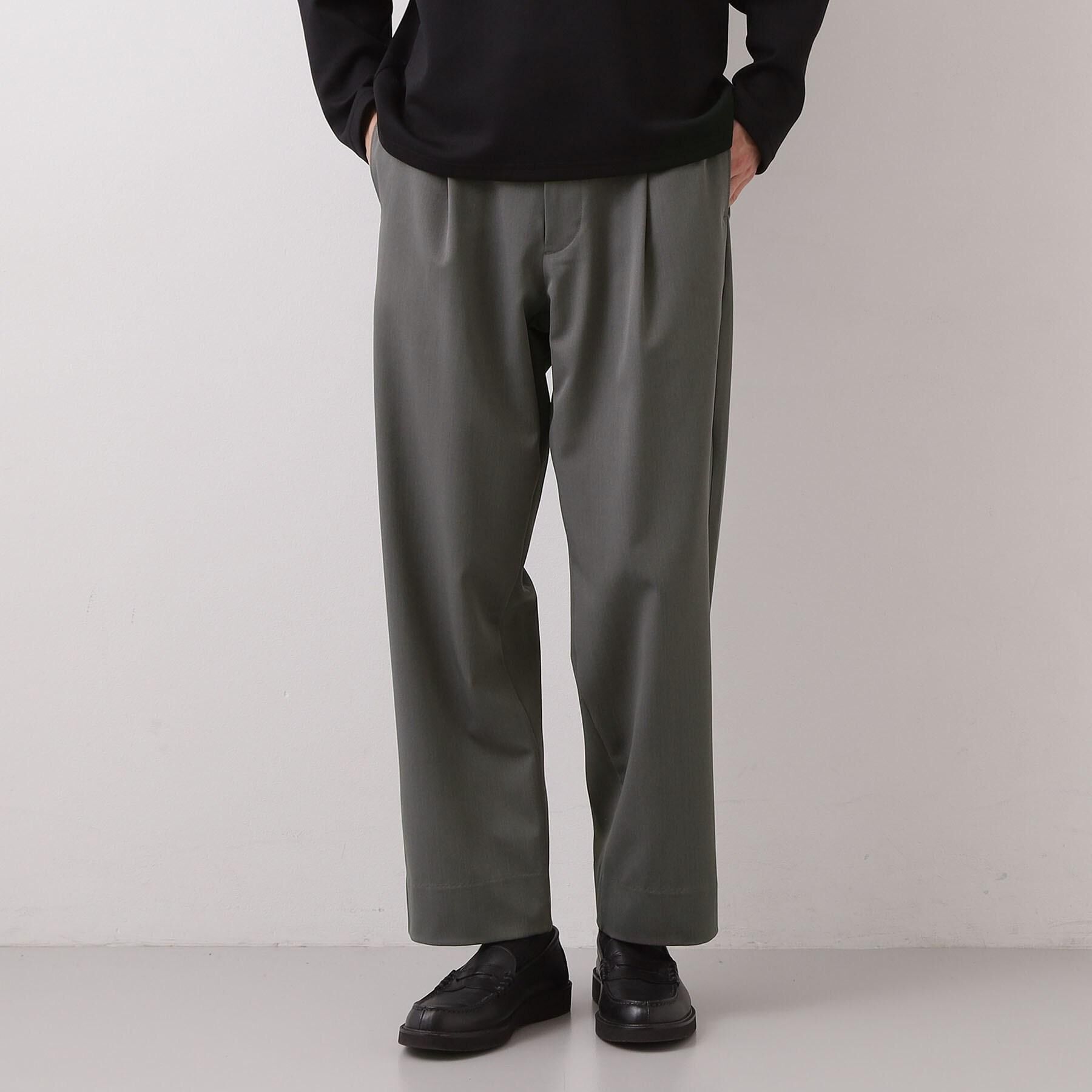 THE SHOP TK「FLEX LINE セミワイドイージーパンツ　ストレッチ/防シワ/マシンウォッシャブル/セットアップ」|その他|