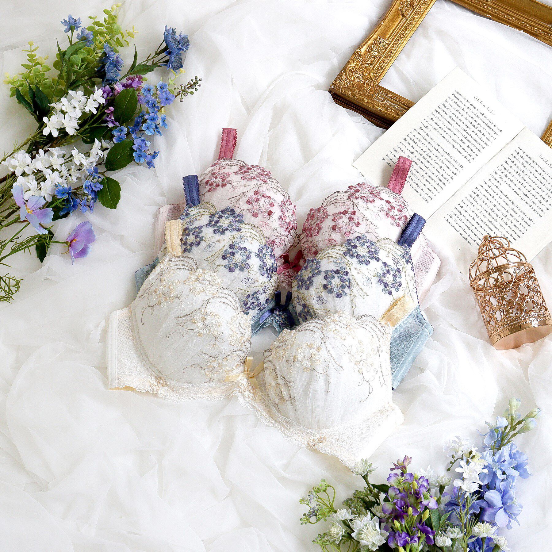 Risa Magli「クラーラ ブラジャー（G-H）＜サイドすっきりタイプ＞」|インナー|