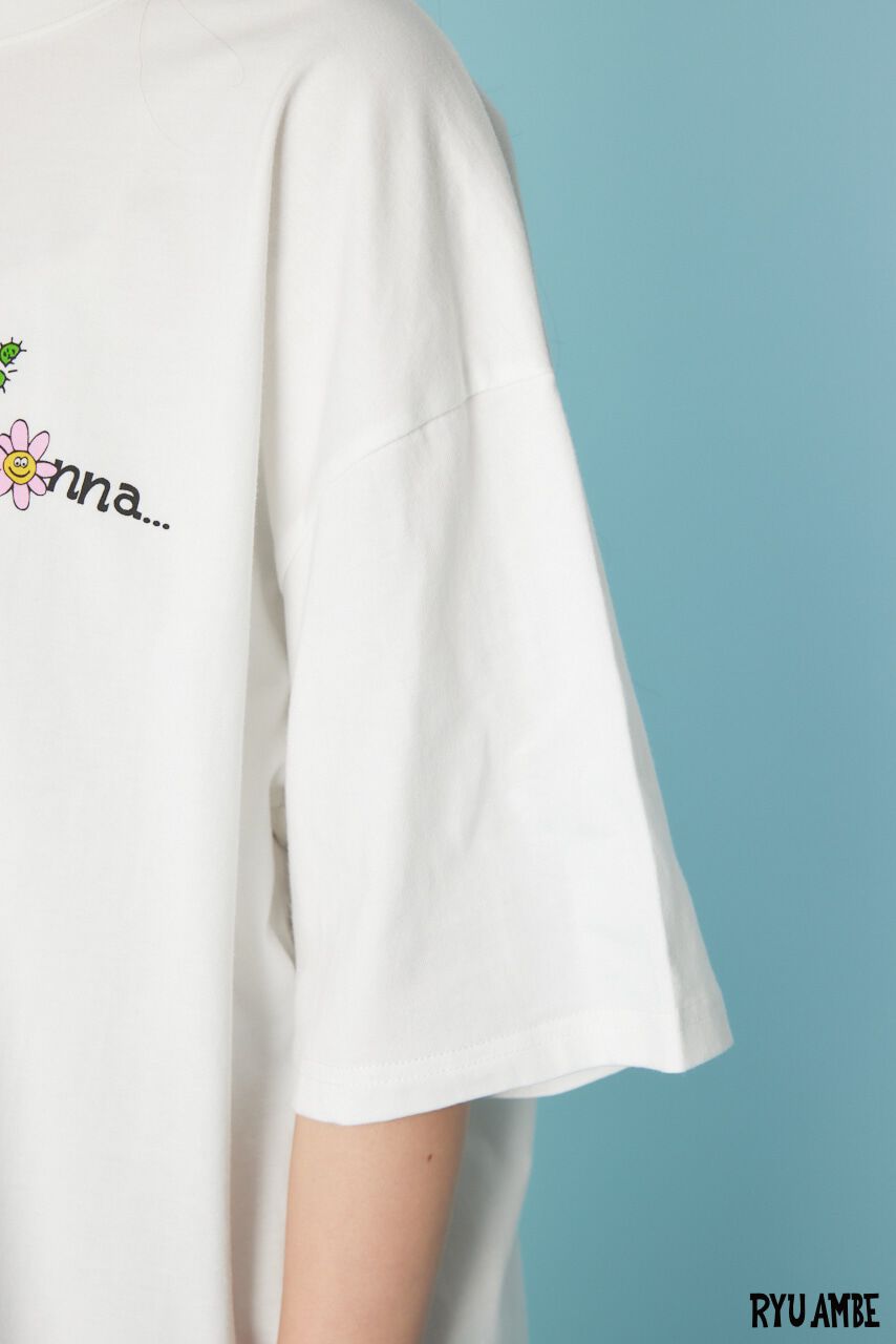 RODEO CROWNS「(Ryu Ambe)MOTIF刺繍Tシャツ」|Tシャツ・カットソー|