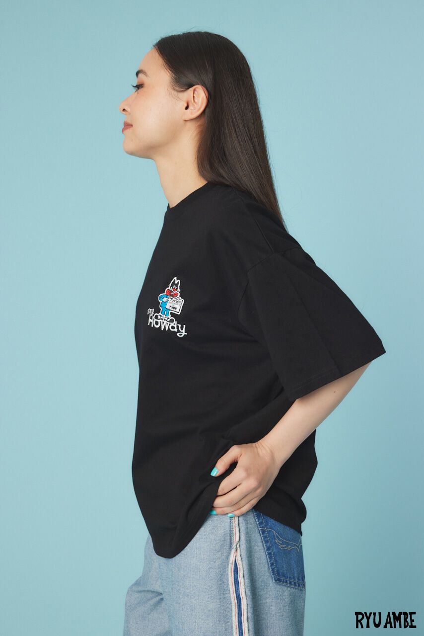 RODEO CROWNS「(Ryu Ambe)MOTIF刺繍Tシャツ」|Tシャツ・カットソー|