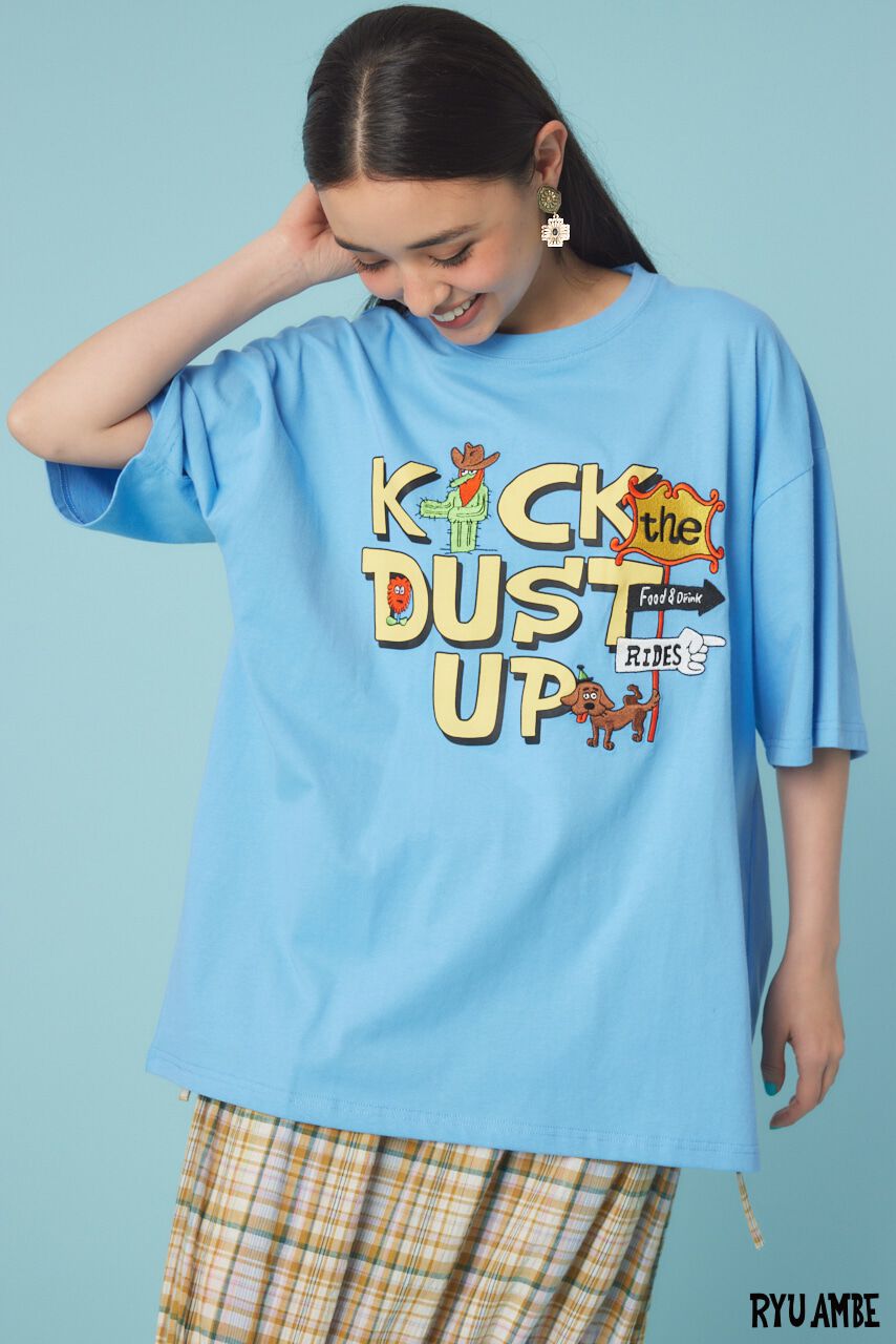 RODEO CROWNS「(Ryu Ambe)MOTIF刺繍Tシャツ」|Tシャツ・カットソー|