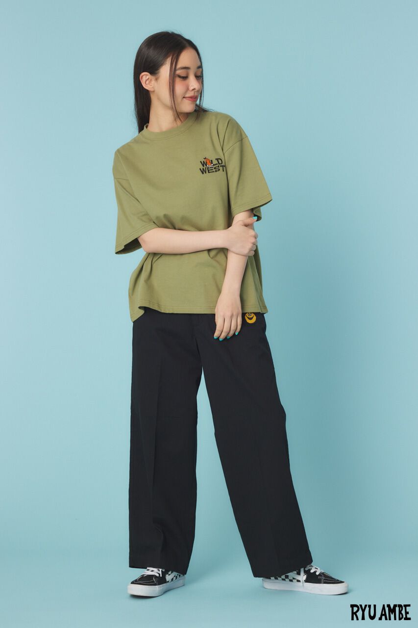 RODEO CROWNS「(Ryu Ambe)MOTIF刺繍Tシャツ」|Tシャツ・カットソー|