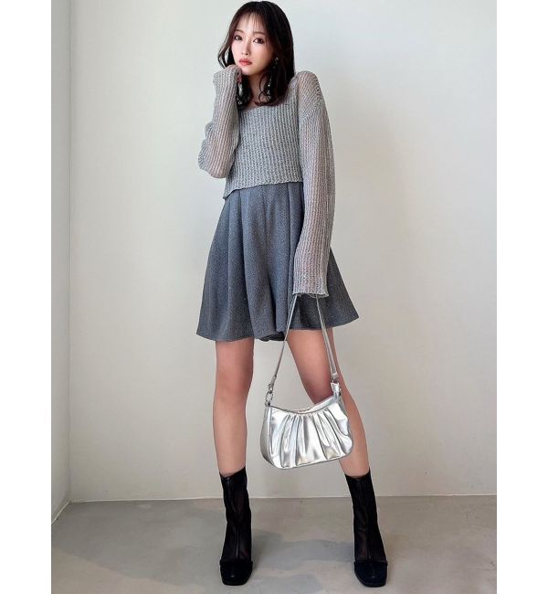 RESEXXY「フレアショートコンビネゾン」|オールインワン|