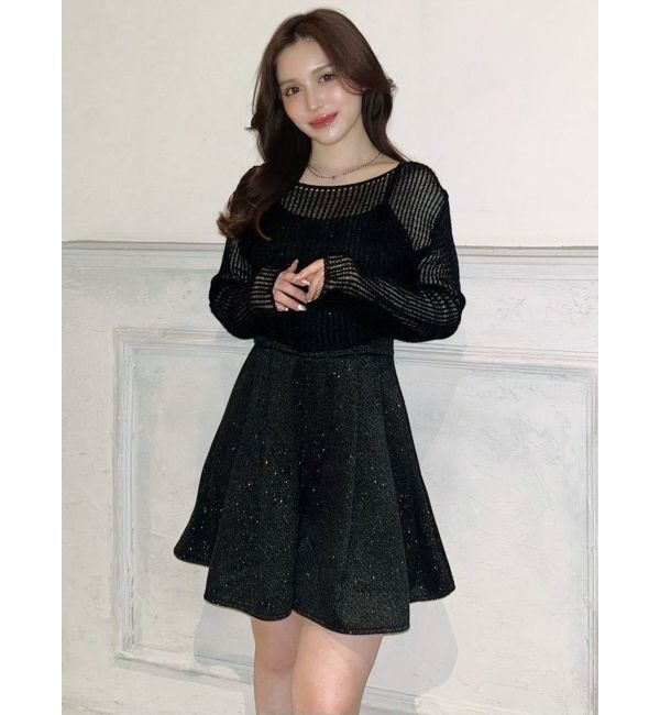 RESEXXY「フレアショートコンビネゾン」|オールインワン|